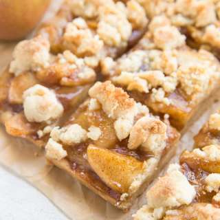 Paleo Apple Pie Bars (Vegan)
