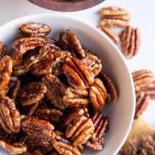Easy Candied Pecans