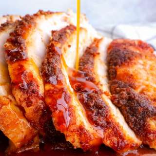 Garlic Butter Boneless Turkey Breast