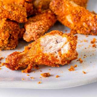 Easy Air Fryer Breaded Chicken Wings