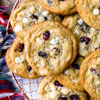 White Chocolate Cranberry Cookies