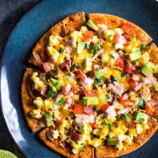 Homemade Healthy Nachos: Breakfast style