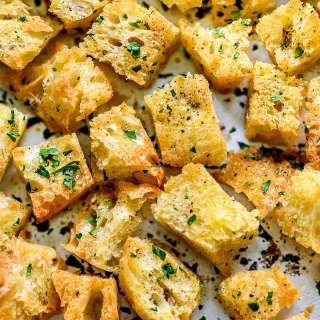 Garlic Homemade Croutons