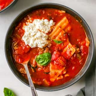 Lasagna Soup