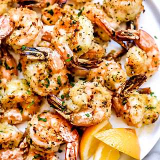 Crispy Baked Garlic Shrimp