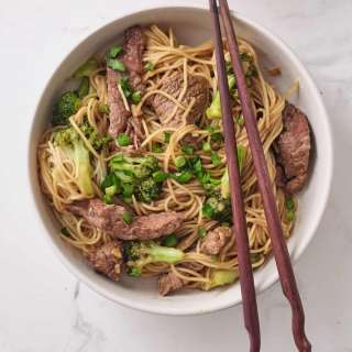 Beef and Broccoli Noodles