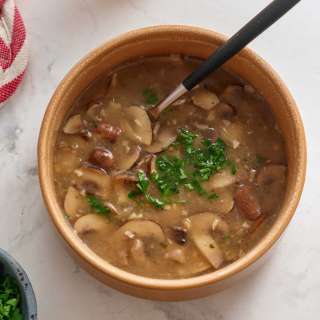 Mushroom Soup Without Cream