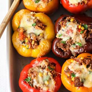 Ground Beef Stuffed Bell Peppers Recipe