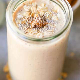 Almond Butter Chia Smoothie