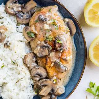 Gluten-Free and Dairy-Free Chicken Marsala