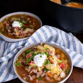 Cabbage and Sausage Soup