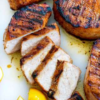 Juicy Grilled Pork Chops Recipe
