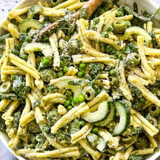 Green Goddess Pasta Salad Recipe