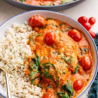 Creamy Roasted Red Pepper Chicken