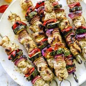 Greek Chicken Kebabs Recipe