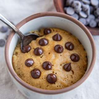 Peanut Butter Cookie in a Mug