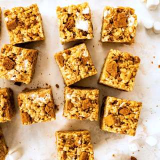 Brown Butter Biscoff Rice Krispie Treats
