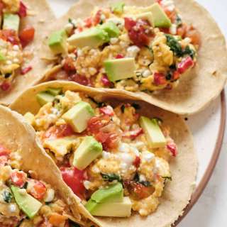 Cottage Cheese Breakfast Tacos