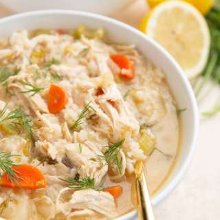 Avgolemono Soup (Greek Lemon Chicken Soup)