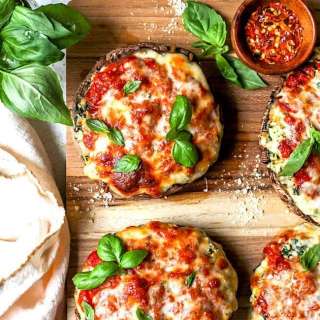 Lasagna Stuffed Mushrooms