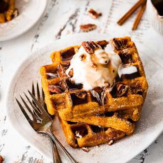 Pumpkin Waffles