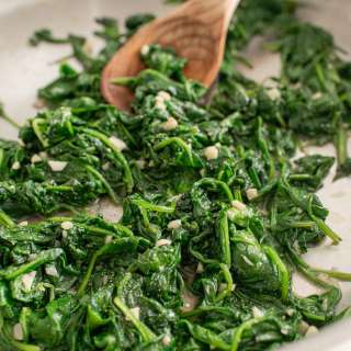 Garlic Sautéed Spinach