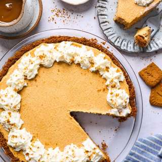 Biscoff Pumpkin Pie