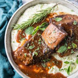 Red Wine Braised Short Ribs