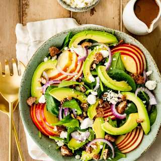 Easy Spinach Salad