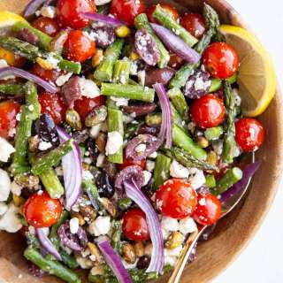 Roasted Asparagus Salad