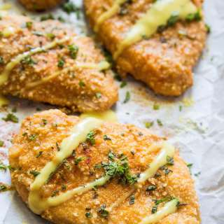 Gluten-Free Baked Breaded Chicken