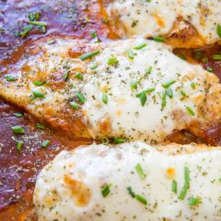 Keto Chicken Parmesan