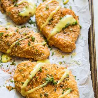 Grain-Free Pretzel-Crusted Baked Chicken