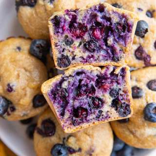 Blueberry Protein Muffins