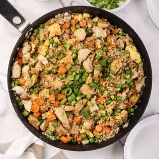 Chicken Fried Brown Rice