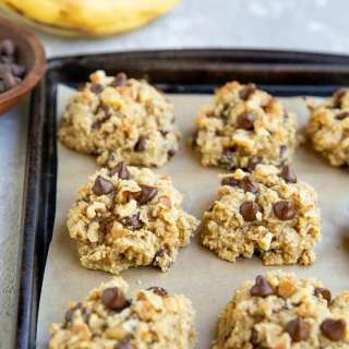 Almond Flour Banana Cookies