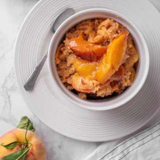 Crock-pot Peach Cobbler Recipe