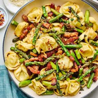 Brown Butter Bacon Tortellini