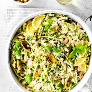 Crispy Artichoke White Bean Salad