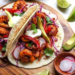 Shrimp Fajitas