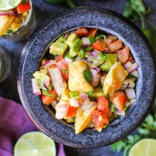 Halibut Ceviche