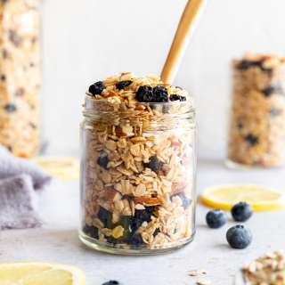 Lemon Blueberry Granola