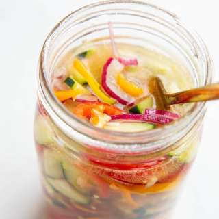 Quick Pickled Vegetables