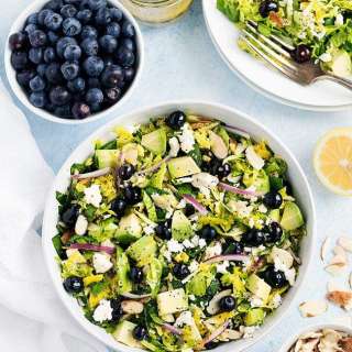 Blueberry Brussels Sprouts Salad