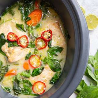 Crock Pot Coconut Lime Chicken