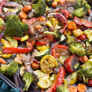 Garlic Herb Roasted Vegetables