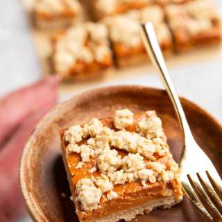 Sweet Potato Crumb Bars