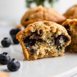 Zucchini Blueberry Muffins