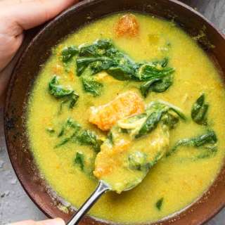 Whole30 Instant Pot Turmeric Tahini Chicken Soup