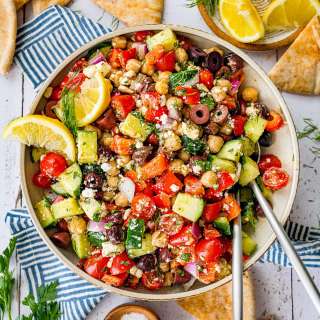 Greek Chickpea Salad